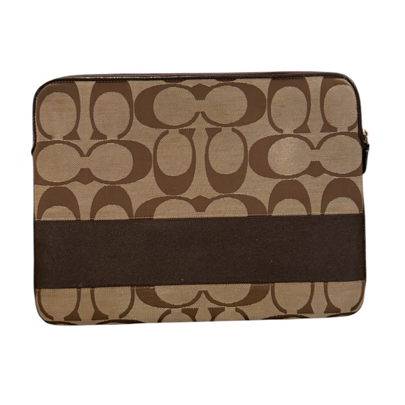 Coach Signature Tablet Sleeve - Picture 2 of 8